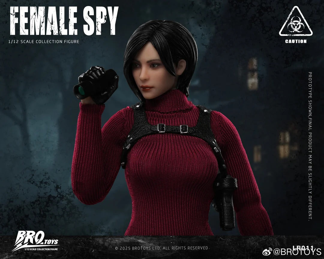(Pre-order) Brotoys 1/12 Female Spy cloth figure LR011 with preorder bonus