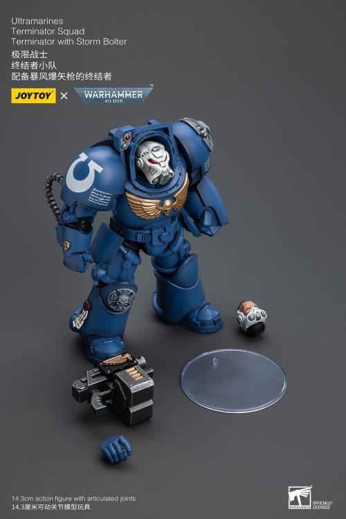 Joy Toy brings the Ultramarines to life with this Warhammer 40K 1/18 scale action figure! Highly disciplined and courageous warriors, the Ultramarines have remained true to the teachings of their Primarch Roboute Guilliman for 10,000 standard years. Keeping watch over the Imperium, they personify the very spirit of the Adeptus Astartes.