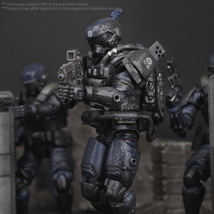 The Akasabi Purger is a specialized CBRN (Chemical, Biological, Radiological, Nuclear) unit under the Mobile Task Force (MTF). Designed to respond rapidly to terrorist chemical and biological threats, it operates effectively in dangerous environments like toxic plumes, compromised labs, or biohazard outbreaks. Using specialized rapid-strike tactics and containment methods, the unit neutralizes terrorist attacks with precision.