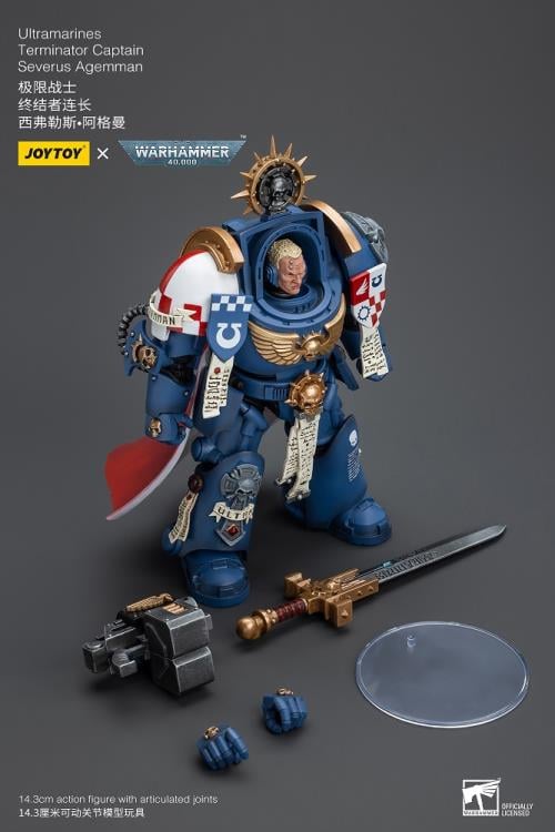 Joy Toy brings the Ultramarines to life with this Warhammer 40K 1/18 scale action figure! Highly disciplined and courageous warriors, the Ultramarines have remained true to the teachings of their Primarch Roboute Guilliman for 10,000 standard years. Keeping watch over the Imperium, they personify the very spirit of the Adeptus Astartes.