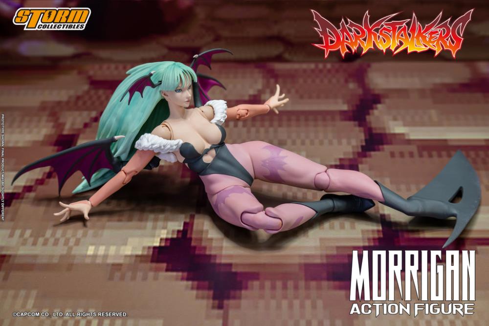 Morrigan is a succubus and the head of house Aensland, a ruling-class family of the Makai Kingdom. Despite being a soul-consuming demon, Morrigan is a benevolent ruler. She will do anything to protect her homeland and views Ultron Sigma as its ultimate threat. Morrigan has chosen to ally herself with the resistance. Some are wary about partnering with her, but she has taken a liking to Ghost Rider, the ultimate supernatural enforcer, conveniently neutralizing any threat she poses.