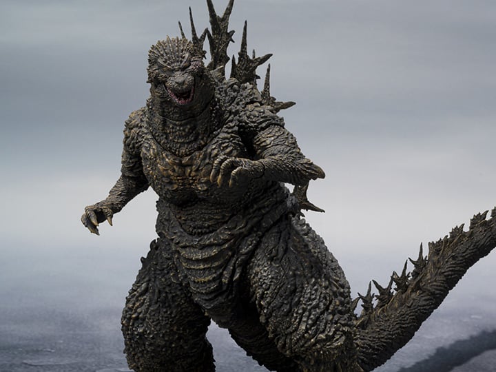 The titular character from the new series "GODZILLA -1.0 " joins S.H.MonsterArts! Based on the same 3D models used for the series, sculpted and colored by kaiju master Yuji Sakai, and overseen by director Takashi Yamazaki for accuracy!