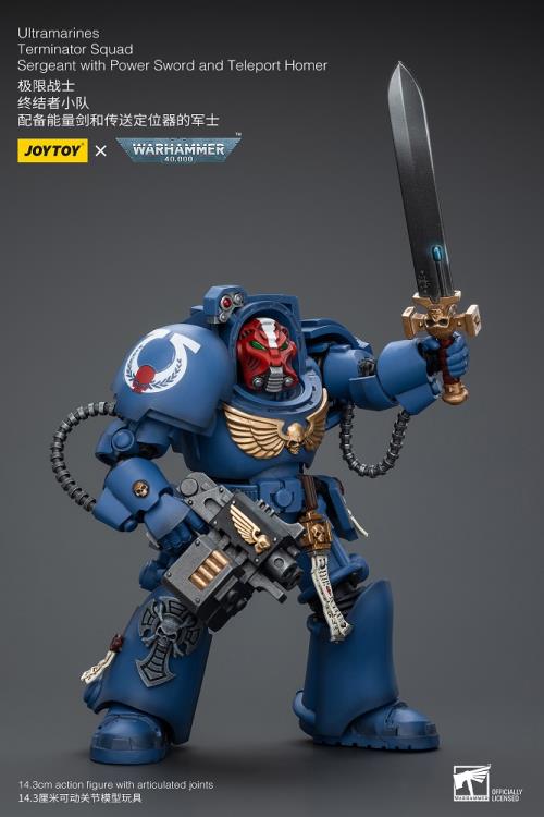 (Pre-order) Joy Toy Terminator Squad Sergeant with Power Sword and Teleport Homer