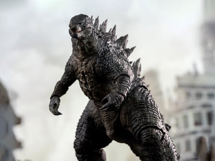 From Godzilla (2014), Godzilla joins Hiya Toys' EXQUISITE BASIC series! While Godzilla confronts significant challenges, humanity strives to comprehend the destructive power of this formidable ally, and unites with it to confront the ancient threat. This brand new Godzilla action figure stands 6.2" tall and Includes an articulated tail for posing and display in collections. Crafted with attention to detail, referencing the original CG data from the movie, every aspect of Godzilla's appearance from the film