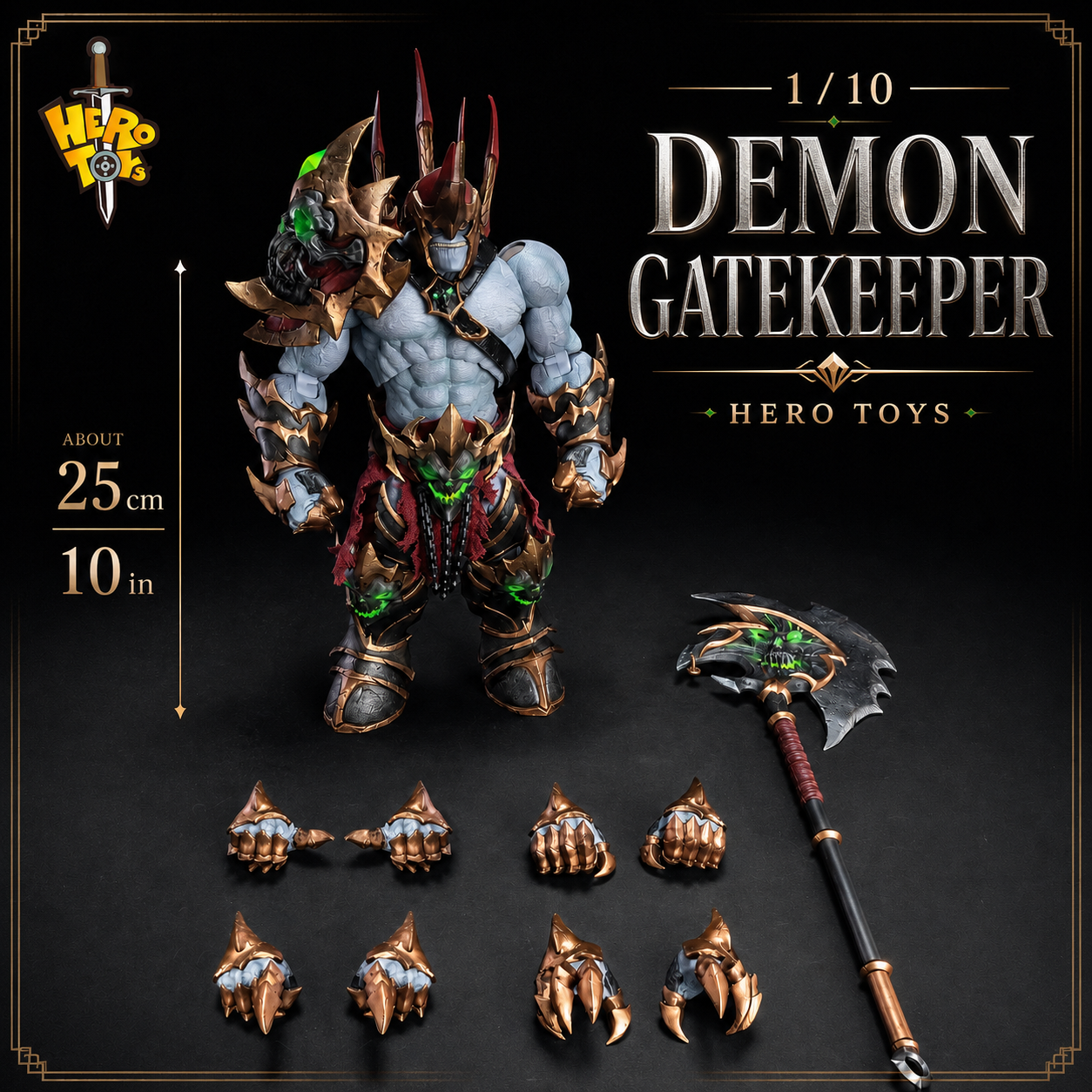 (Pre-order) Hero toys 1/10 Demon Gatekeeper figure