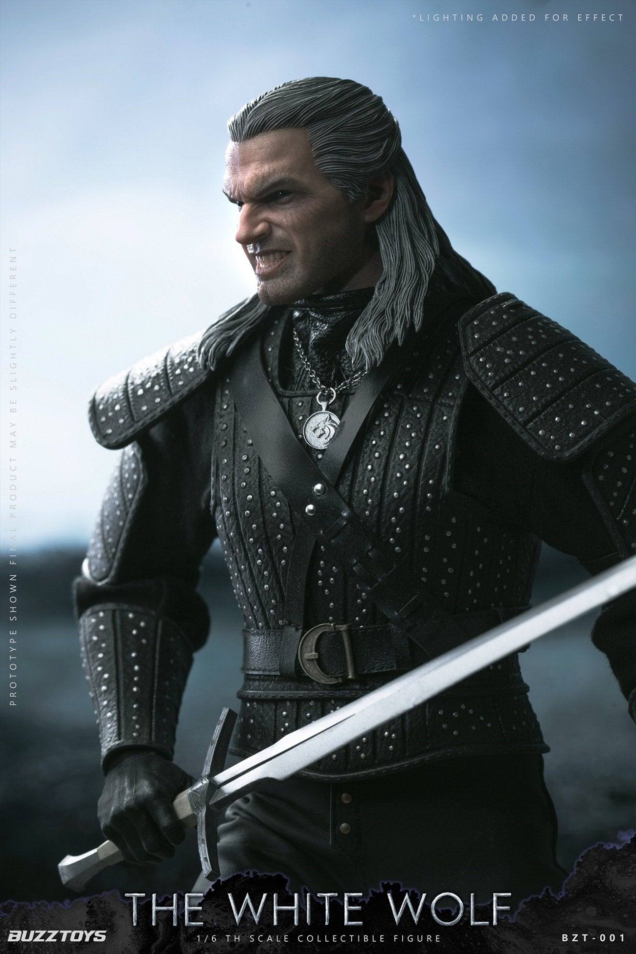Buzztoys BZT001 white wolf 1/6 12-inch Action Figure