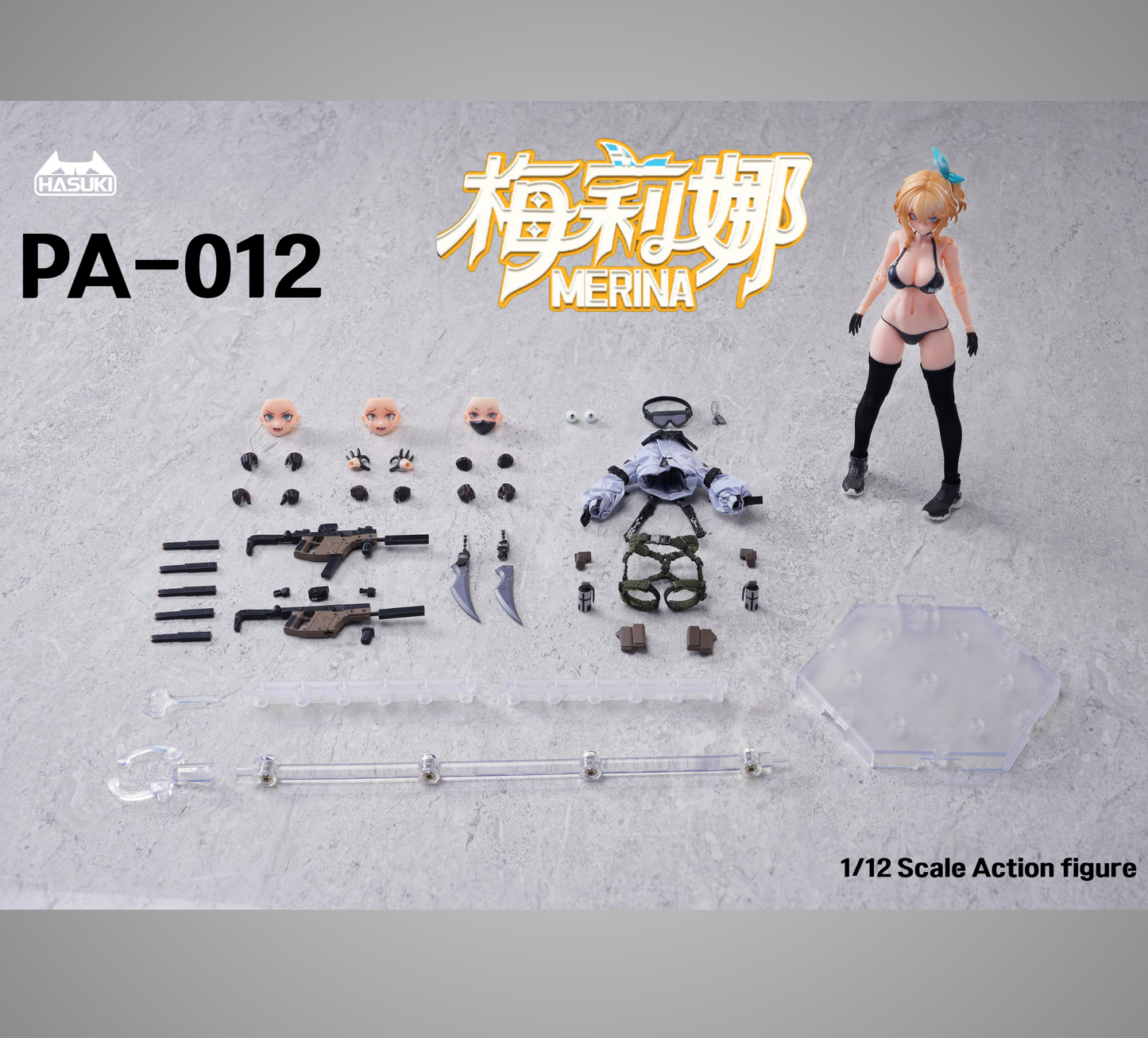 (Pre-order) Hasuki 1/12 Cardinal Blade Merina action figure PA-012