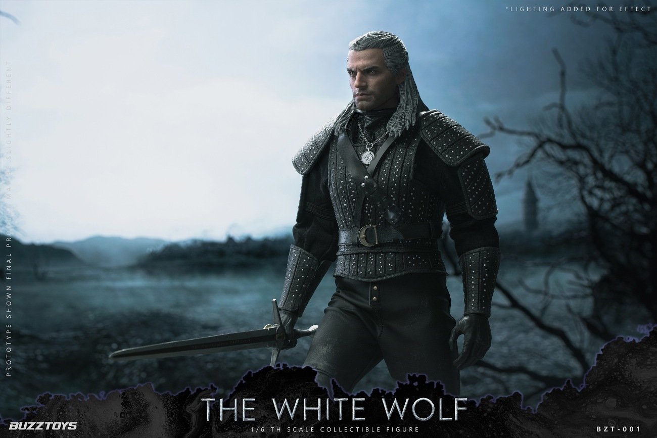 Buzztoys BZT001 white wolf 1/6 12-inch Action Figure