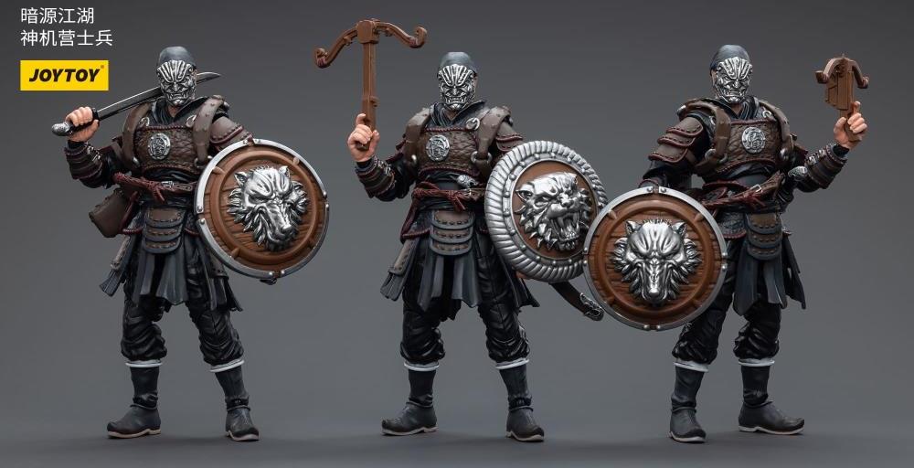 Joy Toy brings to the table a new series of figures, inspired after the Dark Source brand. These highly detailed 1/18 scale figures stand just under 4 inches tall and come equipped with an arsenal of interchangeable parts and weapons.