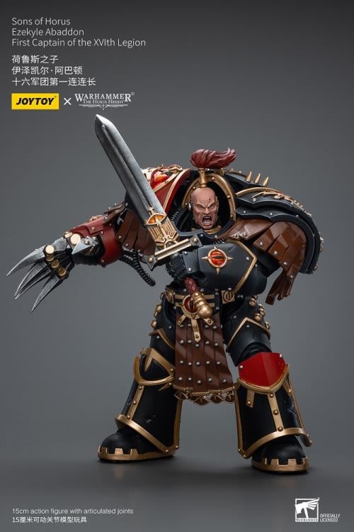 Joy Toy brings the Sons of Horus to life with this Warhammer 40K 1/18 scale action figure! Renouncing the Emperor and their oaths, the Sons of Horus have been transformed into a bludgeoning iron fist in their Primarch's quest for domination and power. Fanatic to their cause, these traitor Brothers spread their corruption and heresy across the Imperium as they bleed the loyalist Space Marine legions dry.