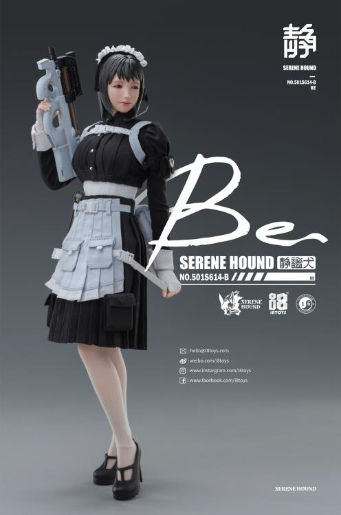 The Serene Hound Troops are the exclusive armed forces team sent to annihilate all potential threats toward human society brought on by witches that possess supernatural powers. To deal with the increasing number of witches, the Committee implemented the cloning plan called Hematopoietic Agent. The program clones outstanding members of the Serene Hounds to get an army of superior soldiers. Serene Hound figures Cer and Rus shown as reference and not included in purchase (sold separately).