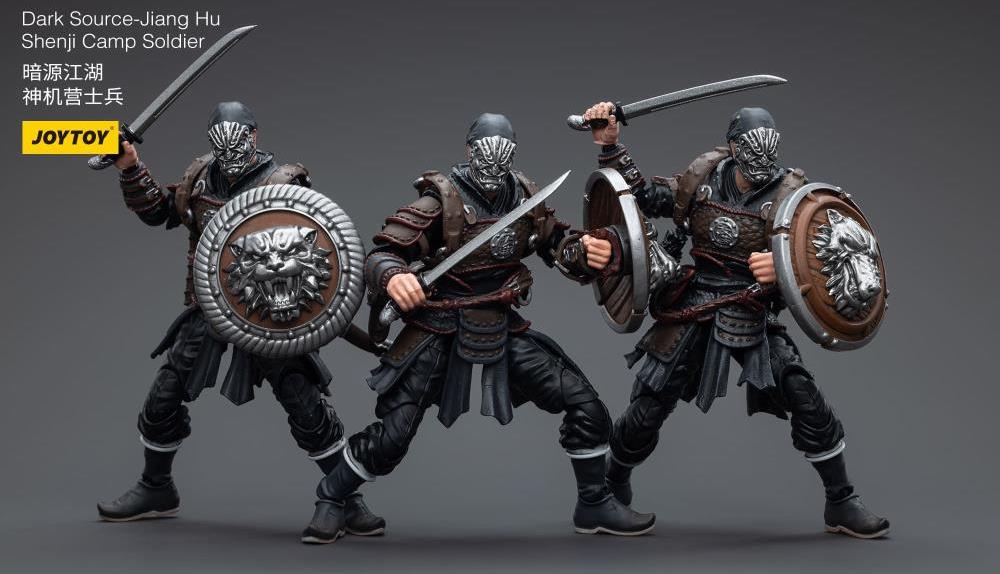 Joy Toy brings to the table a new series of figures, inspired after the Dark Source brand. These highly detailed 1/18 scale figures stand just under 4 inches tall and come equipped with an arsenal of interchangeable parts and weapons.