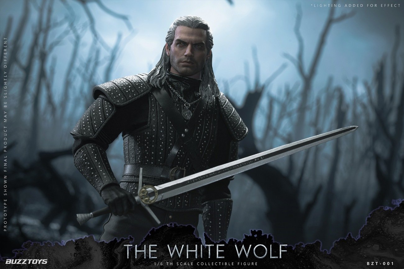 Buzztoys BZT001 white wolf 1/6 12-inch Action Figure