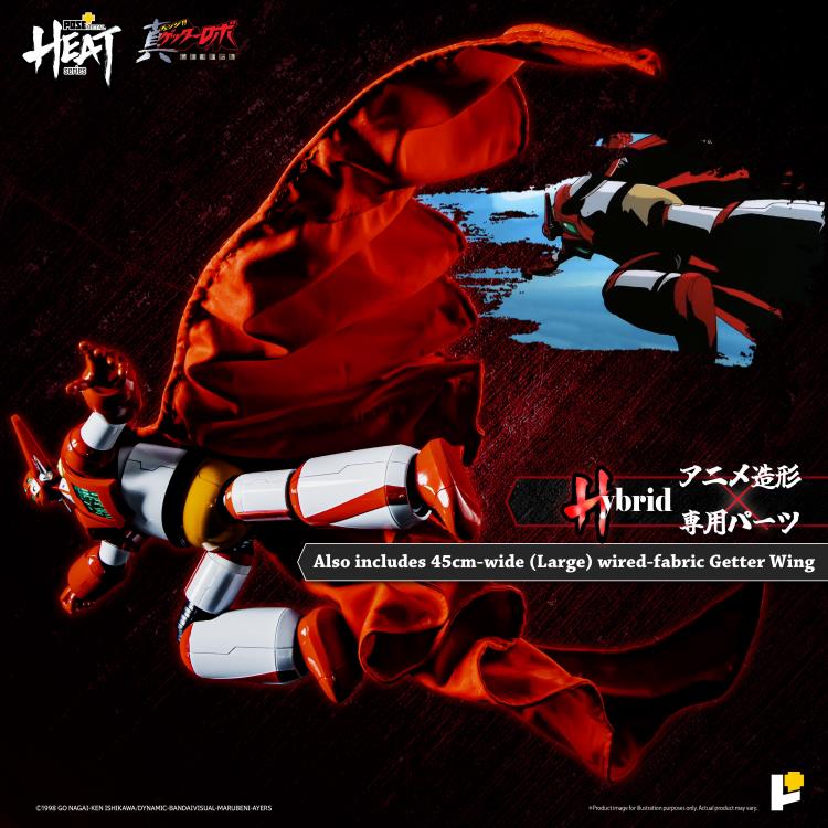 Based on the OVA Getter Robo Armageddon, this Getter 1 Mecha action figure is sure to be the next star of your collection. Carefully considered details seek to provide all the charm of the original work and bring the animation to life. Assemble the Trinity Death Beam (Getter Beam) effect and special platform components to recreate the unique Trinity Death Beam scattering scene (Spiral Getter Beam) in the Ryūryoma drama!