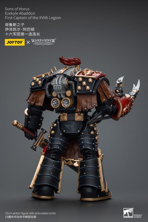Joy Toy brings the Sons of Horus to life with this Warhammer 40K 1/18 scale action figure! Renouncing the Emperor and their oaths, the Sons of Horus have been transformed into a bludgeoning iron fist in their Primarch's quest for domination and power. Fanatic to their cause, these traitor Brothers spread their corruption and heresy across the Imperium as they bleed the loyalist Space Marine legions dry.