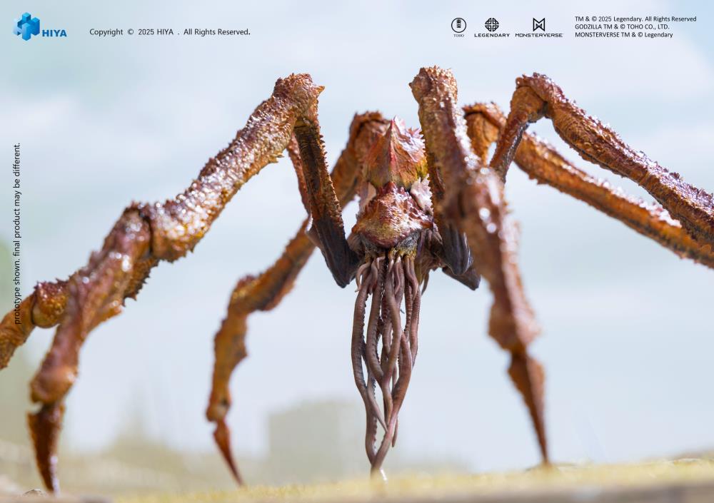 Scylla from Godzilla x Kong: The New Empire joins the Hiya Toys EXQUISITE BASIC Series! Standing about 6" tall, this highly detailed figure faithfully recreates the Titan's imposing form, from its armored body and massive claws to its six spike-covered limbs. Based on original CG data, the multi-layered paint application enhances its eerie, ancient presence.
Featuring multiple points of articulation, including a pull-out neck joint and articulated limbs, Scylla can be posed in a variety of dynamic stances,