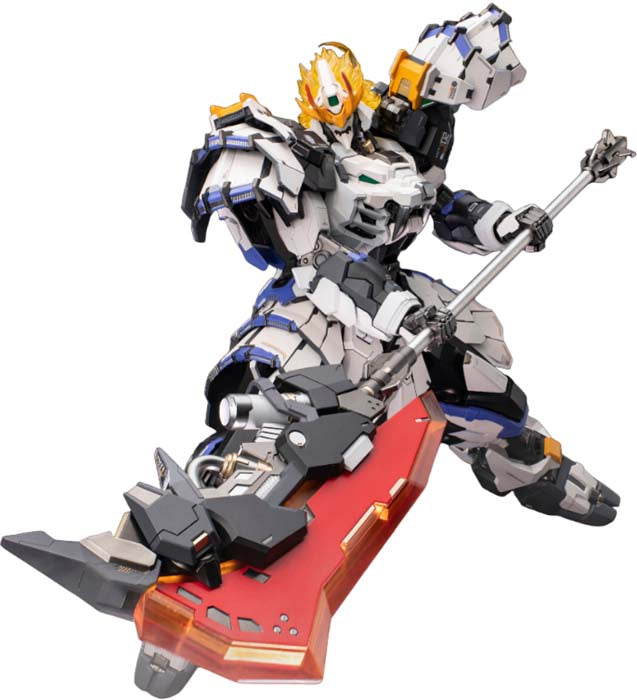 From the MoShow Toys original work 'Progenitor Effect' comes the new color variation armored model MCT-J02C Takeda Shingen based on the Sengoku warlord Takeda Shingen! The model features articulated joints with a wide range of articulation, making it easy to create all kinds of poses.