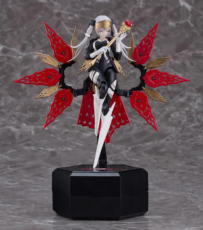 The queen of her personal garden, who dances on the battlefield. Presenting the seventh plastic model from Masaki Apsy×huke×Good Smile Company's plastic model series "chitocerium", I-hydra. This model was planned by Masaki Apsy and designed by huke. The face design is by Renya of MUGUET. The specially designed model features more articulation than ever seen before. The main body, also known as "fragment", fits in the hexagonal box together with the weapon.