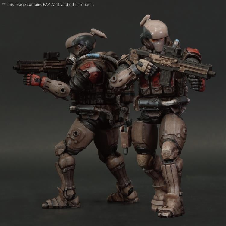 Within the notorious Yamato Gray Zone, known for its heavy acid rain contamination, nuclear fallout, and continuous volcanic eruptions - some of the worst pollution in the world - the Red Crow Hazmat Ronin remain faithful in their allegiance to the Cabinet and Republic. Their enemies include not only the terrorists raging in the hazard zones, but also bandits equipped with CBRN weapons.