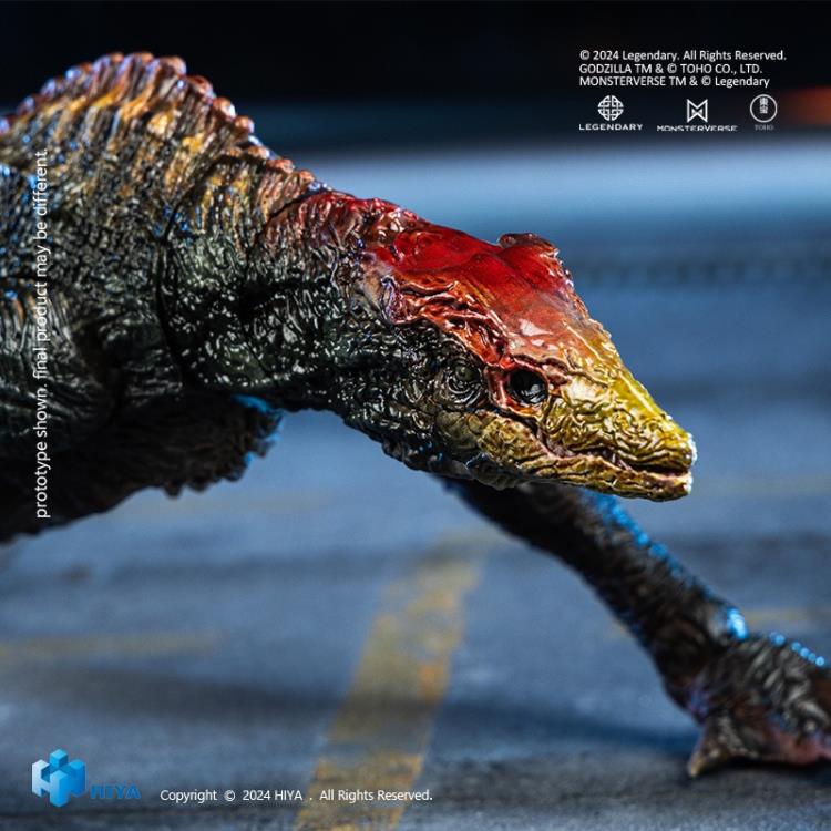 Prepare to encounter the enhanced Skull Crawler as it appears in Godzilla vs. Kong with this PREVIEWS Exclusive Hiya Toys Exquisite Basic figure! In the film, Skull Crawler undergoes secret cultivation by APEX, featuring red bone structure, this monster is larger and stronger than usual! Standing at a length of approximately 14" and a height of 4.3" tall, this highly articulated figure references the design data from the film to capture all the intricate details of the fearsome Skull Island monster.