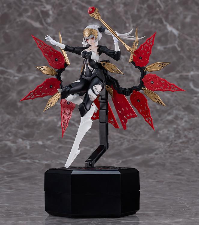 The queen of her personal garden, who dances on the battlefield. Presenting the seventh plastic model from Masaki Apsy×huke×Good Smile Company's plastic model series "chitocerium", I-hydra. This model was planned by Masaki Apsy and designed by huke. The face design is by Renya of MUGUET. The specially designed model features more articulation than ever seen before. The main body, also known as "fragment", fits in the hexagonal box together with the weapon.