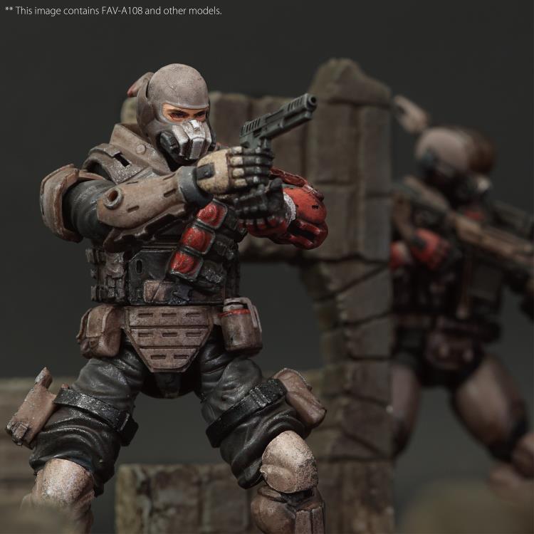 The Red Crow Ashigaru is affiliated to the Red Crow Squadron, which used to be an air force unit from the Kaiho Defense Unit. After Operation Shadow Den, the unit was reformed into the Yamato Special Assault Unit, responsible for handling terrorist attacks. The Red Crow Squadron is deployed exclusively by the Cabinet, and with the consent of a second nation, it may undertake counter-terrorism missions abroad.