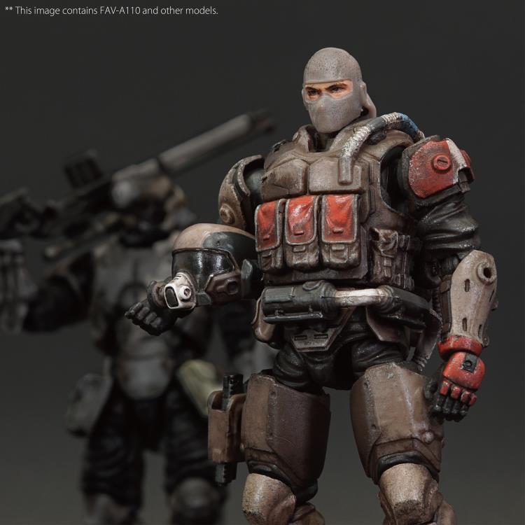 Within the notorious Yamato Gray Zone, known for its heavy acid rain contamination, nuclear fallout, and continuous volcanic eruptions - some of the worst pollution in the world - the Red Crow Hazmat Ronin remain faithful in their allegiance to the Cabinet and Republic. Their enemies include not only the terrorists raging in the hazard zones, but also bandits equipped with CBRN weapons.
