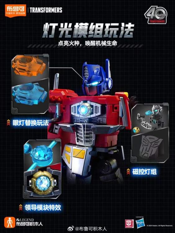 Optimus Prime is presented as a fully articulated action figure by Blokees! This Optimus Prime features detailed paint applications and premium articulation to capture almost any pose you can think of! Recreate scenes from the classic animated series with ease to make the ultimate figure display! Other figures shown not included (shown for scale)