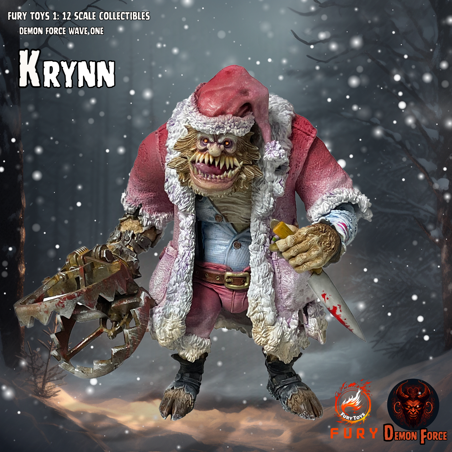 Fury toys Demon Force wave 1 1/12 The brother Kraden and Krynn