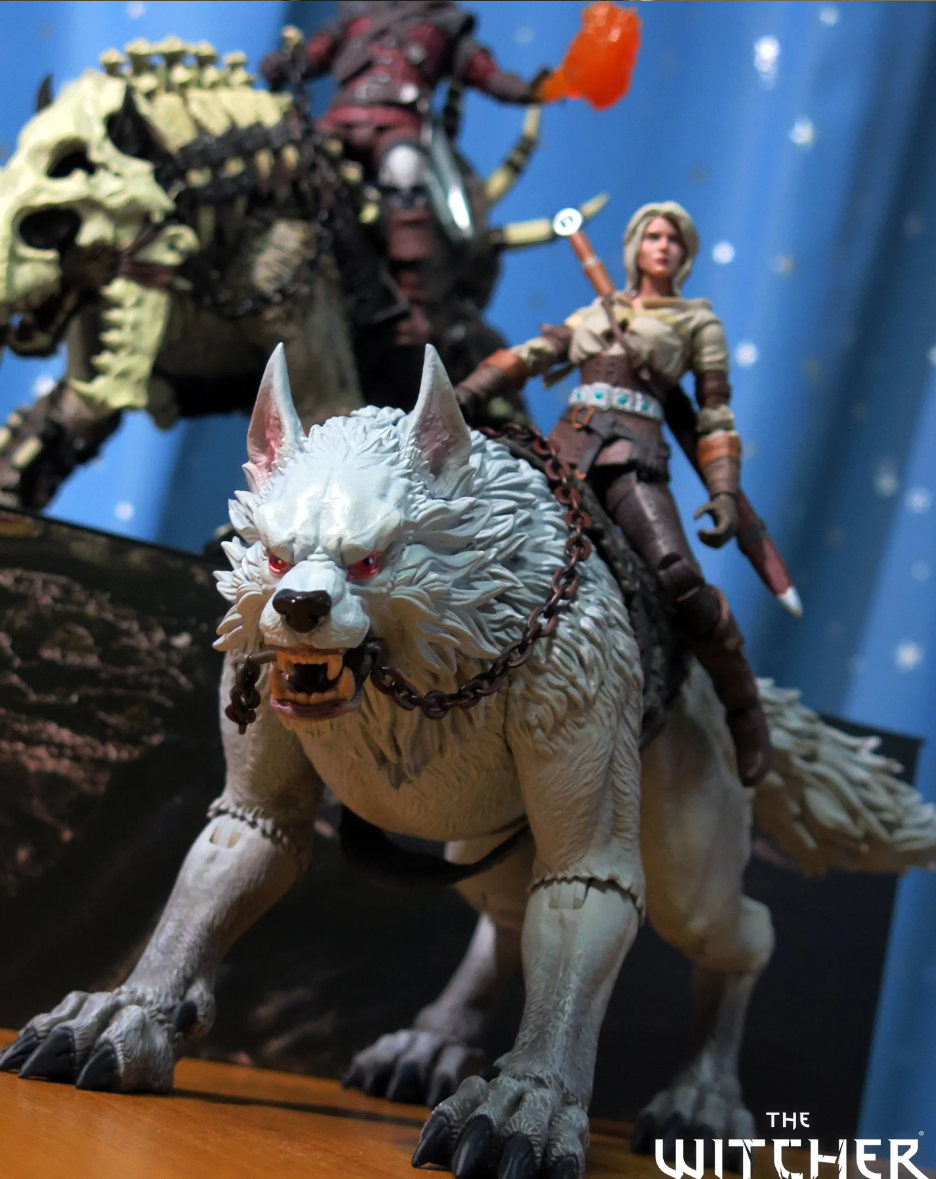 Fish Toys White Wolf mount 2023 special version 1/12