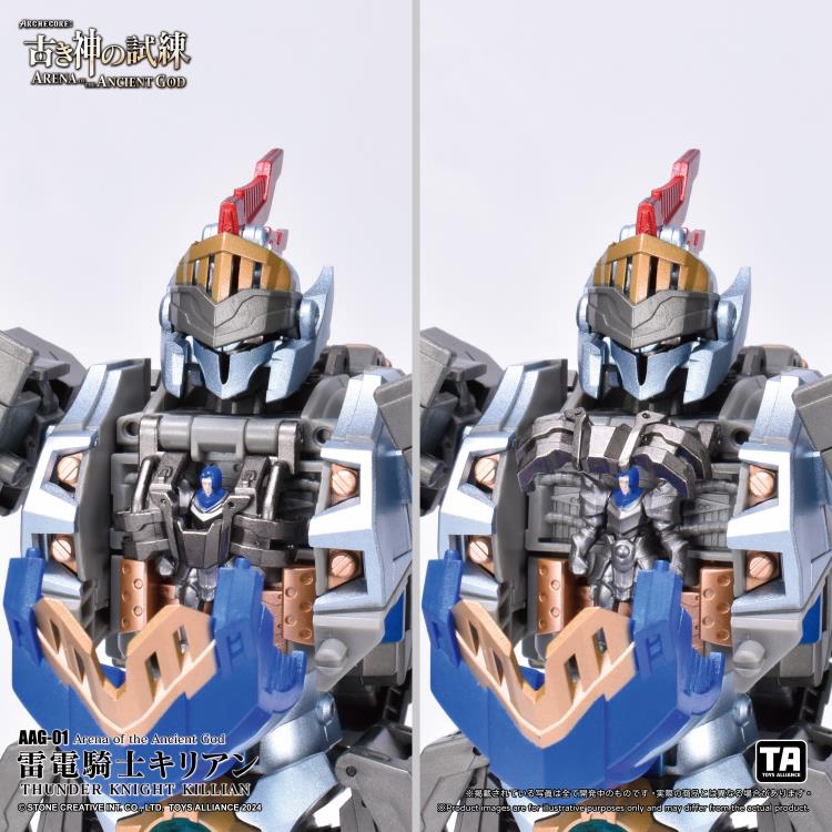Killian Candor, Thunder Knights' leader, known as the "Brave," wields the mighty Troll-armor. An orphan adopted by King Raymund Candor, he's fiercely loyal to the Candor family. Amid the Bloodlion Rebellion led by the illegitimate heir, King Hoster, most Candor family members were executed. Queen Alia became a hostage, while Killian was imprisoned underground.