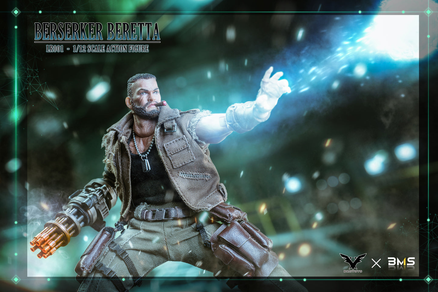 Brotoys X BMS Final Fantasy Berserker Barreta 1/12 Action Figure