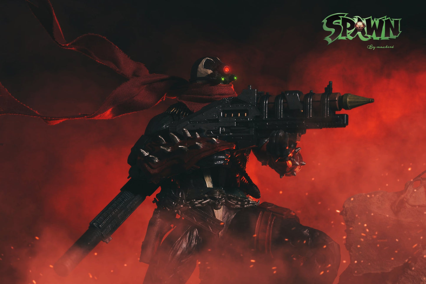 Maxbird Custom scarf for Spawn