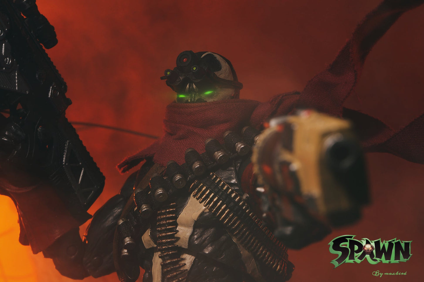 Maxbird Custom scarf for Spawn