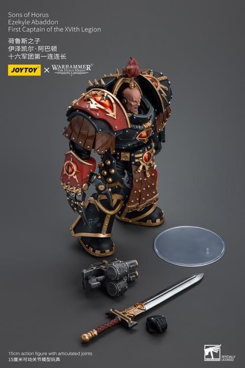 Joy Toy brings the Sons of Horus to life with this Warhammer 40K 1/18 scale action figure! Renouncing the Emperor and their oaths, the Sons of Horus have been transformed into a bludgeoning iron fist in their Primarch's quest for domination and power. Fanatic to their cause, these traitor Brothers spread their corruption and heresy across the Imperium as they bleed the loyalist Space Marine legions dry.