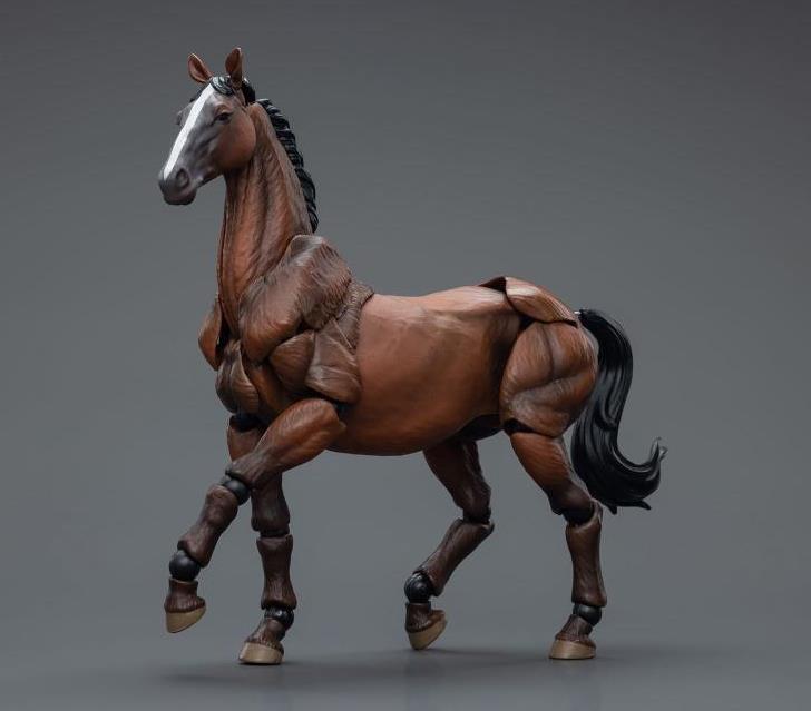 Introducing the remarkable Joy Toy Dark Source JiangHu War Horse action figure. This meticulously crafted action figure brings the mystical world of JiangHu to life, capturing the essence and prowess of a legendary warrior. Every inch of this action figure showcases the artistry and craftsmanship that JoyToy is renowned for, ensuring an authentic and immersive experience for collectors and enthusiasts alike. Additional figure shown not included (sold separately)