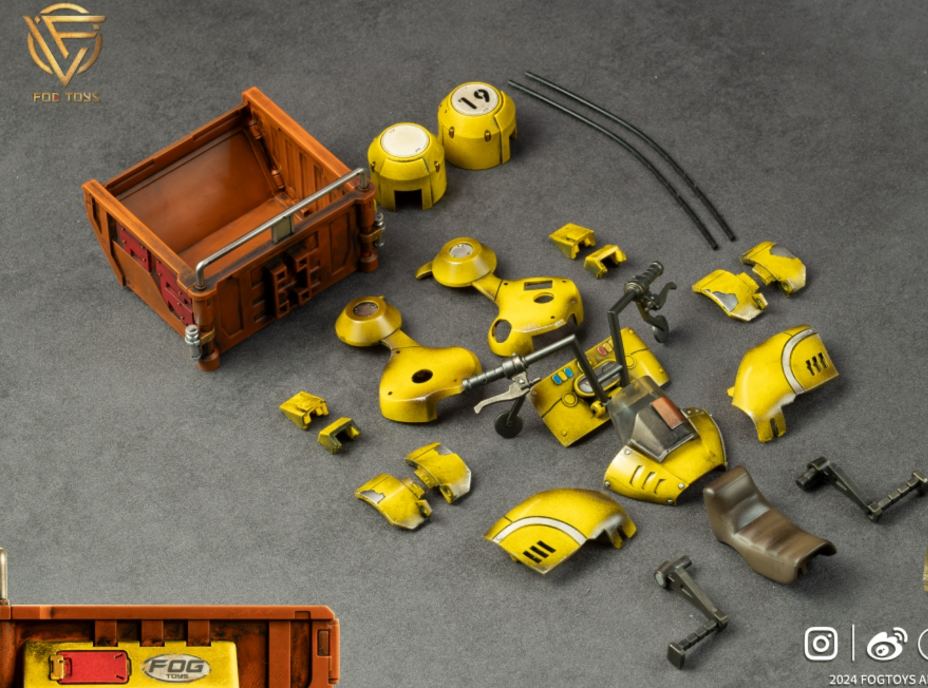 (Pre-order) Fogtoys 1/12 EA-02 Fantasy Alphabet Series A LED Featured Deluxe Action Figure