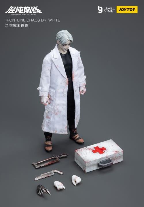 Joy Toy is proud to bring a new character to their popular Frontline Chaos series of figures: Dr. White! With interchangeable hands and accessories, you won't want to miss out on this figure! Order yours today!