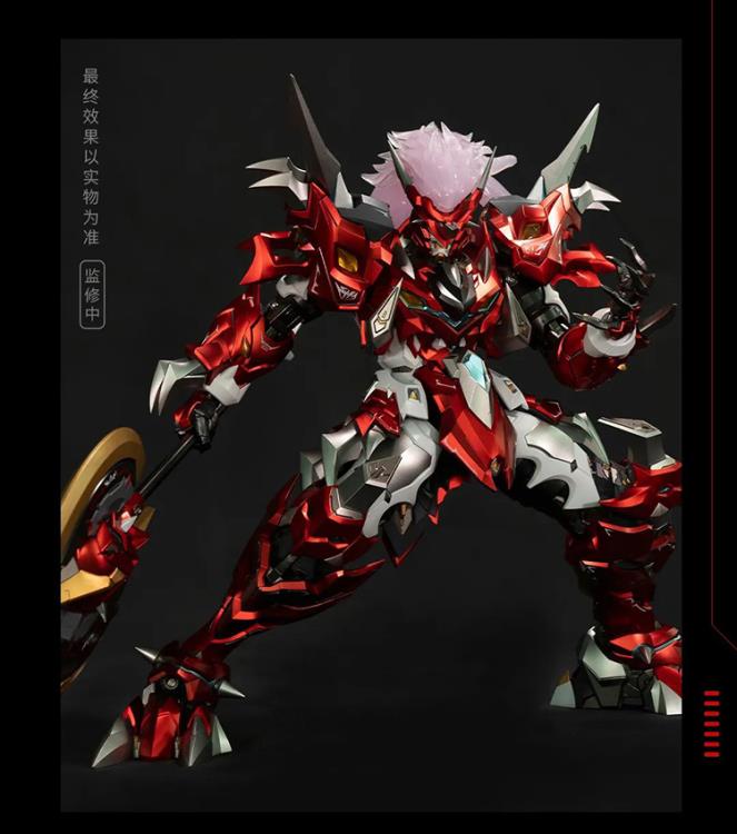 The Iron Saga Noble Class Asyura figure by MoShow Toys is here and ready to be the centerpiece in your mecha collection! Asyura is made of durable plastics and die-cast materials and features premium articulation for making dynamic poses. Order yours today!