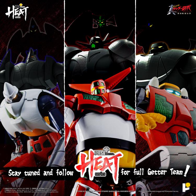 Based on the OVA Getter Robo Armageddon, this Getter 1 Mecha action figure is sure to be the next star of your collection. Carefully considered details seek to provide all the charm of the original work and bring the animation to life. Assemble the Trinity Death Beam (Getter Beam) effect and special platform components to recreate the unique Trinity Death Beam scattering scene (Spiral Getter Beam) in the Ryūryoma drama!