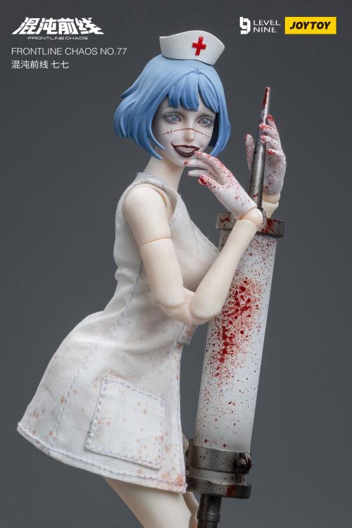 Joy Toy is proud to bring a new character to their popular Frontline Chaos series of figures: No.77! With interchangeable hands and accessories, you won't want to miss out on this figure! Order yours today! Other accessories shown not included