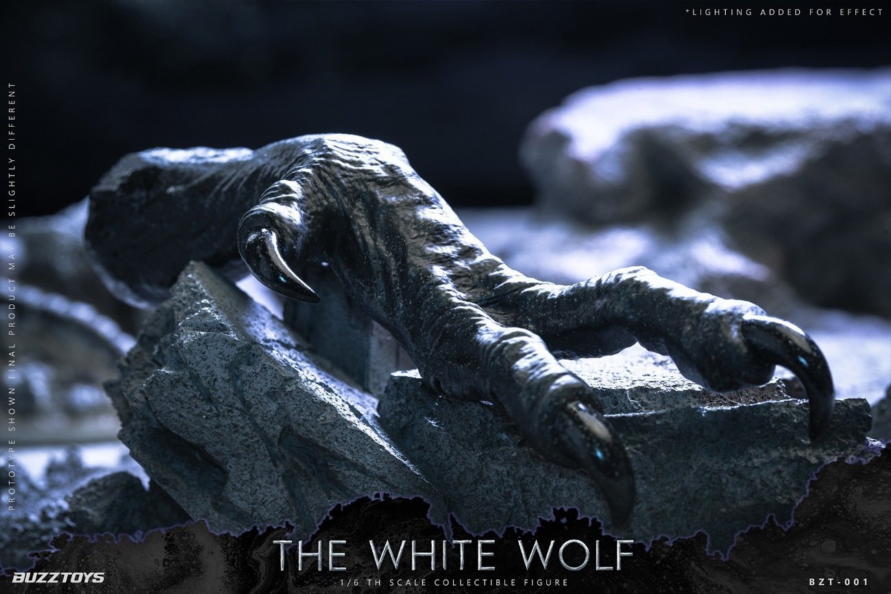 Buzztoys BZT001 white wolf 1/6 12-inch Action Figure