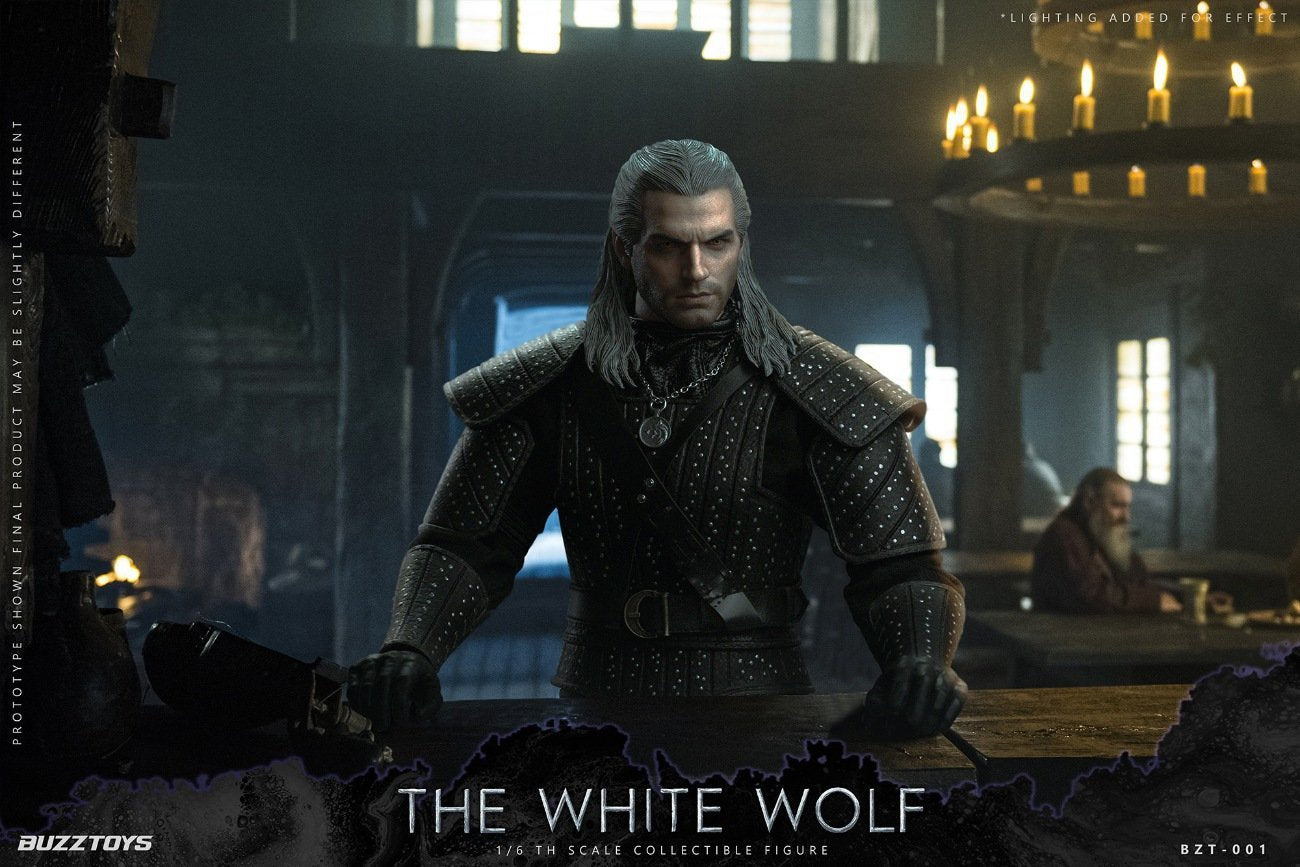 Buzztoys BZT001 white wolf 1/6 12-inch Action Figure
