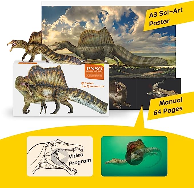 PNSO Prehistoric Dinosaur Models 35 Essien The Spinosaurus