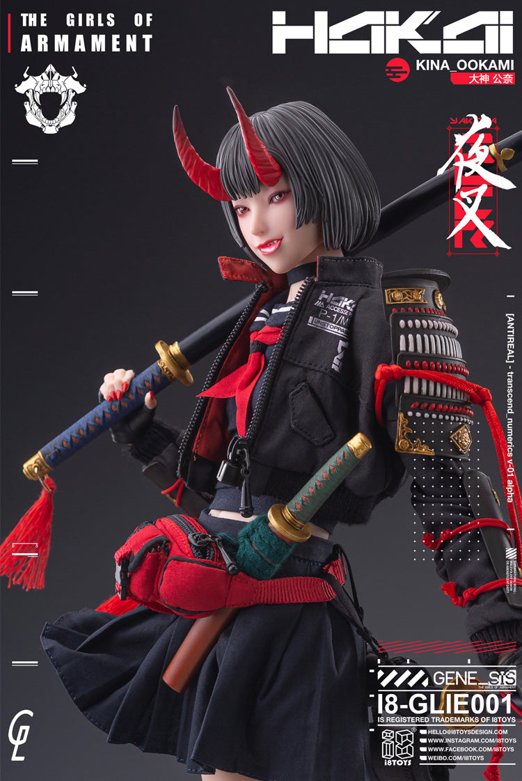 (Pre-order) I8TOYS x Gharliera 1/6 The Girls Of Armament: I8-GLIE001 Kina Ookami