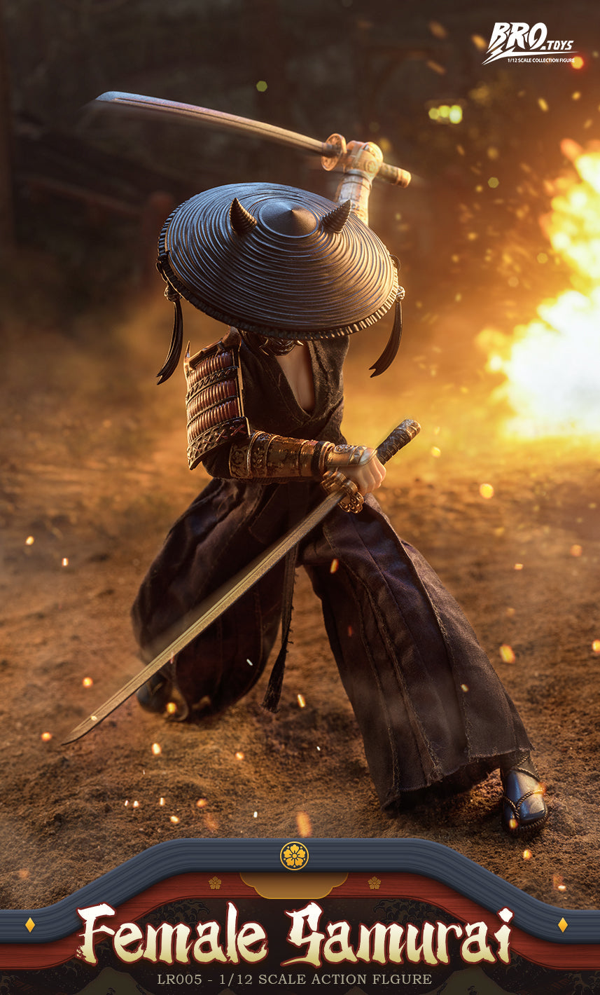 (Pre-order) BroToys 1/12 Scale Female Samurai LR005