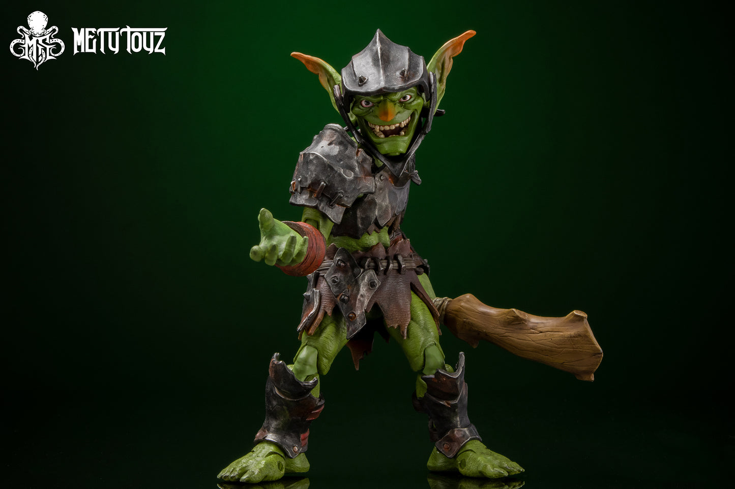 (Pre-order) Mety Toyz Adventurer’s World Goblin Warrior Miles Iron Shield Figure