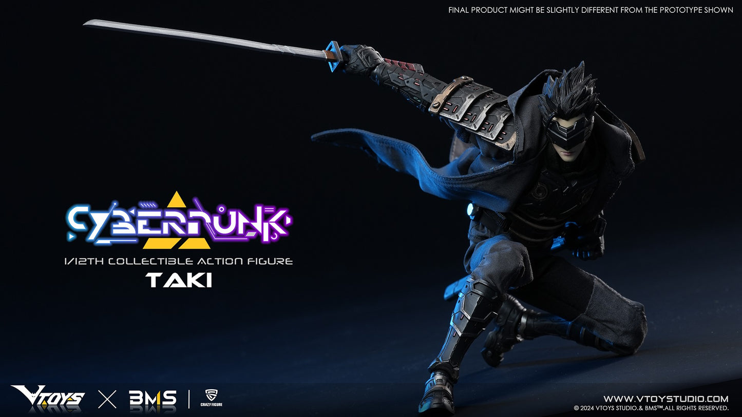 VTOYS X BMS X CF Cyberpunk Robin series is under the Cyberpunk product line, which is well-known for its highly-poseable 1/12th scale figures, detailed sculpt, and tailor-made outfits to capture the memorable appearance as seen in the original series.
