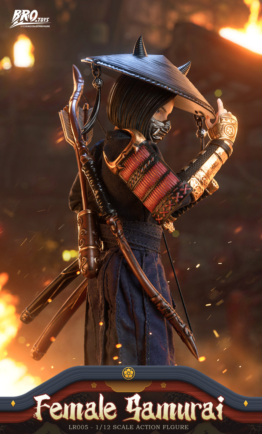 (Pre-order) BroToys 1/12 Scale Female Samurai LR005