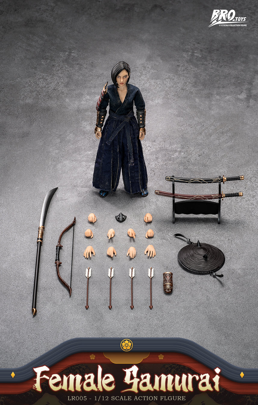 (Pre-order) BroToys 1/12 Scale Female Samurai LR005